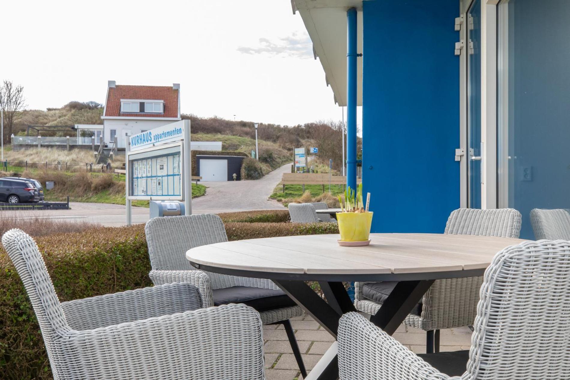 Welcome In - Appartementen Kurhaus - Nieuwstraat 1 Zoutelande, Nabij Strand, Terras, Sauna Exterior photo